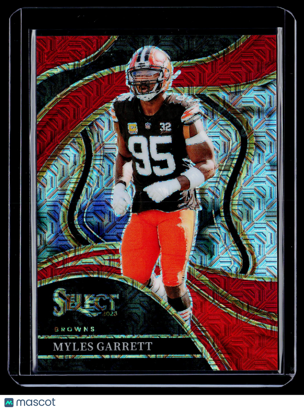 2023 Select Myles Garrett Red Prizm 4/49