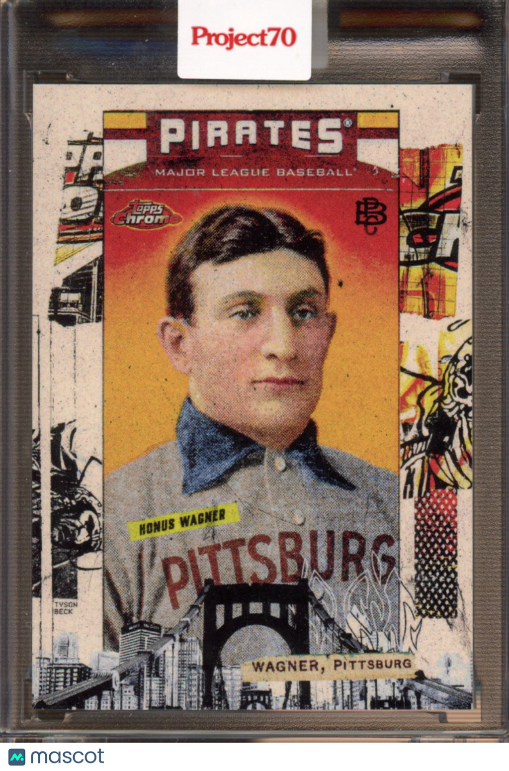 2021 Topps Project 70 Honus Wagner Tyson Beck 565