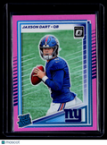 2025 Donruss Optic Jaxson Dart Rookie Pink Holo RC