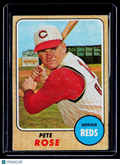 1968 Topps Pete Rose 230 Poor Condition