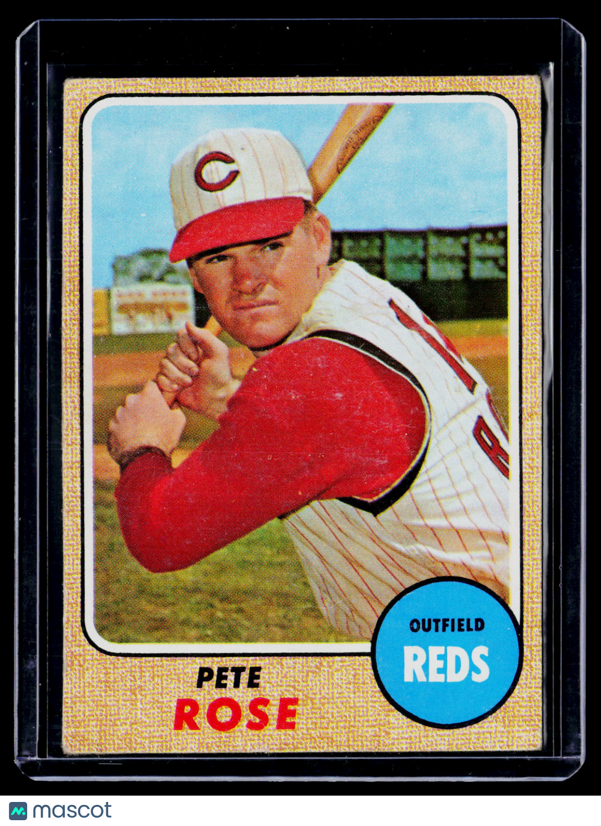 1968 Topps Pete Rose 230 Poor Condition