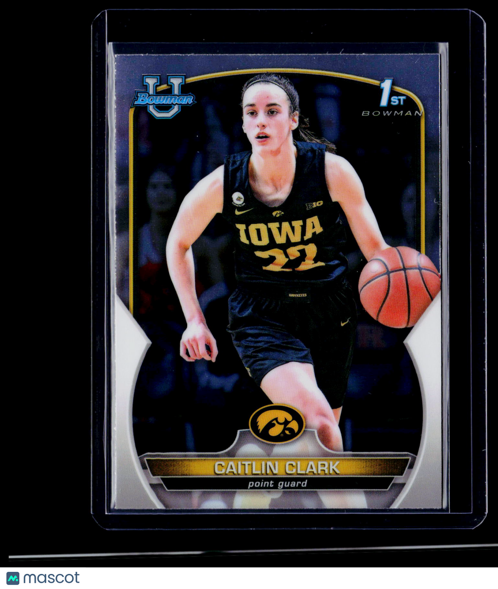 2023 Bowman University Caitlin Clark RC