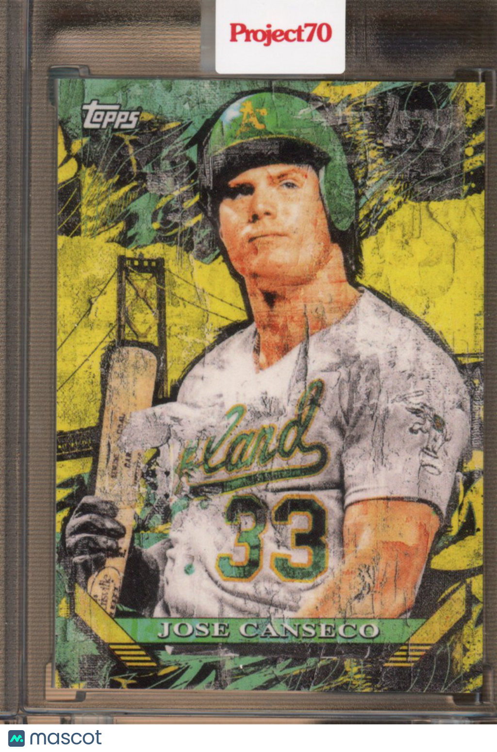 2021 Topps Project 70 Jose Canseco Tyson Beck 74