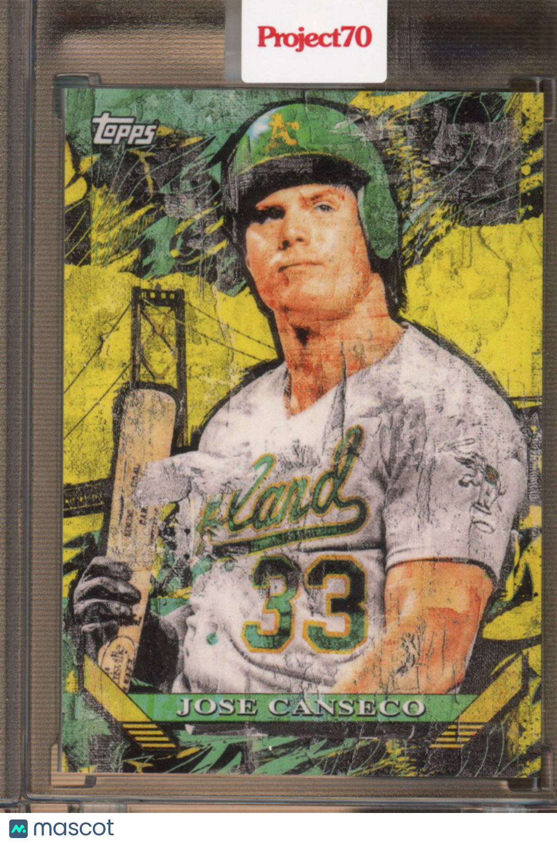 2021 Topps Project 70 Jose Canseco Tyson Beck 74