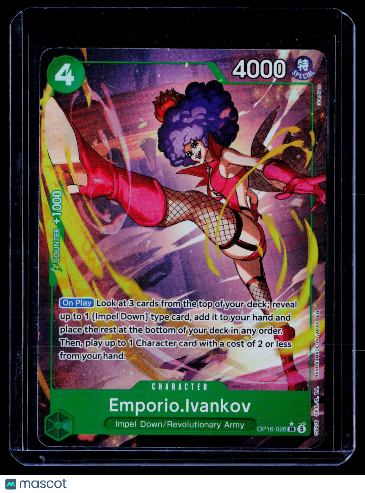 One Piece Emporio.Ivankov Alternate SR OP16-026