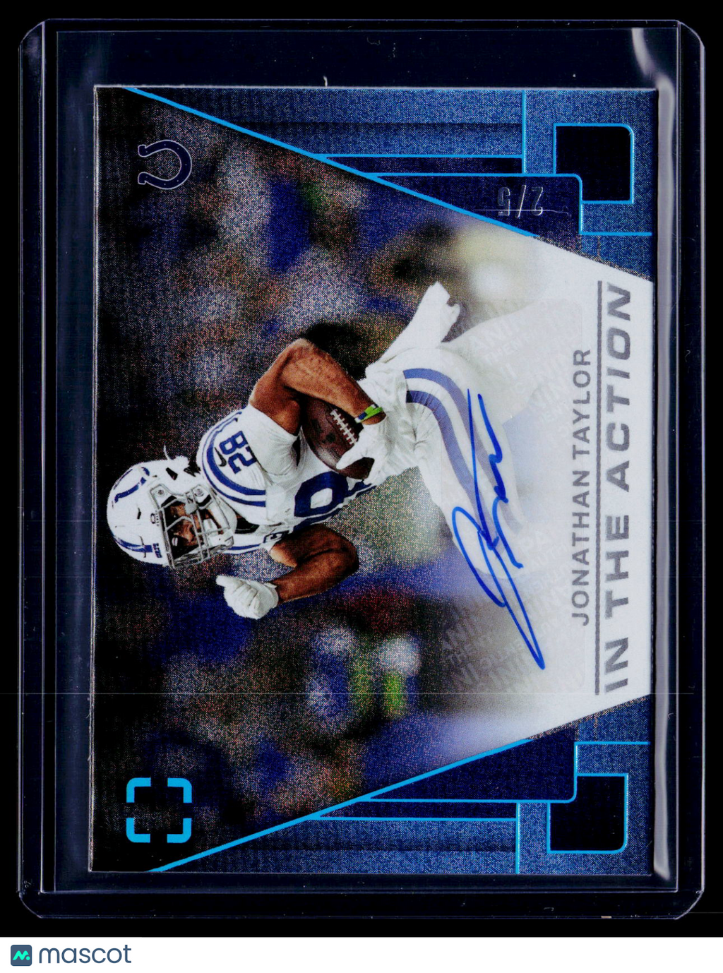 2025 Photogenic Jonathan Taylor In The Action Auto 2/5