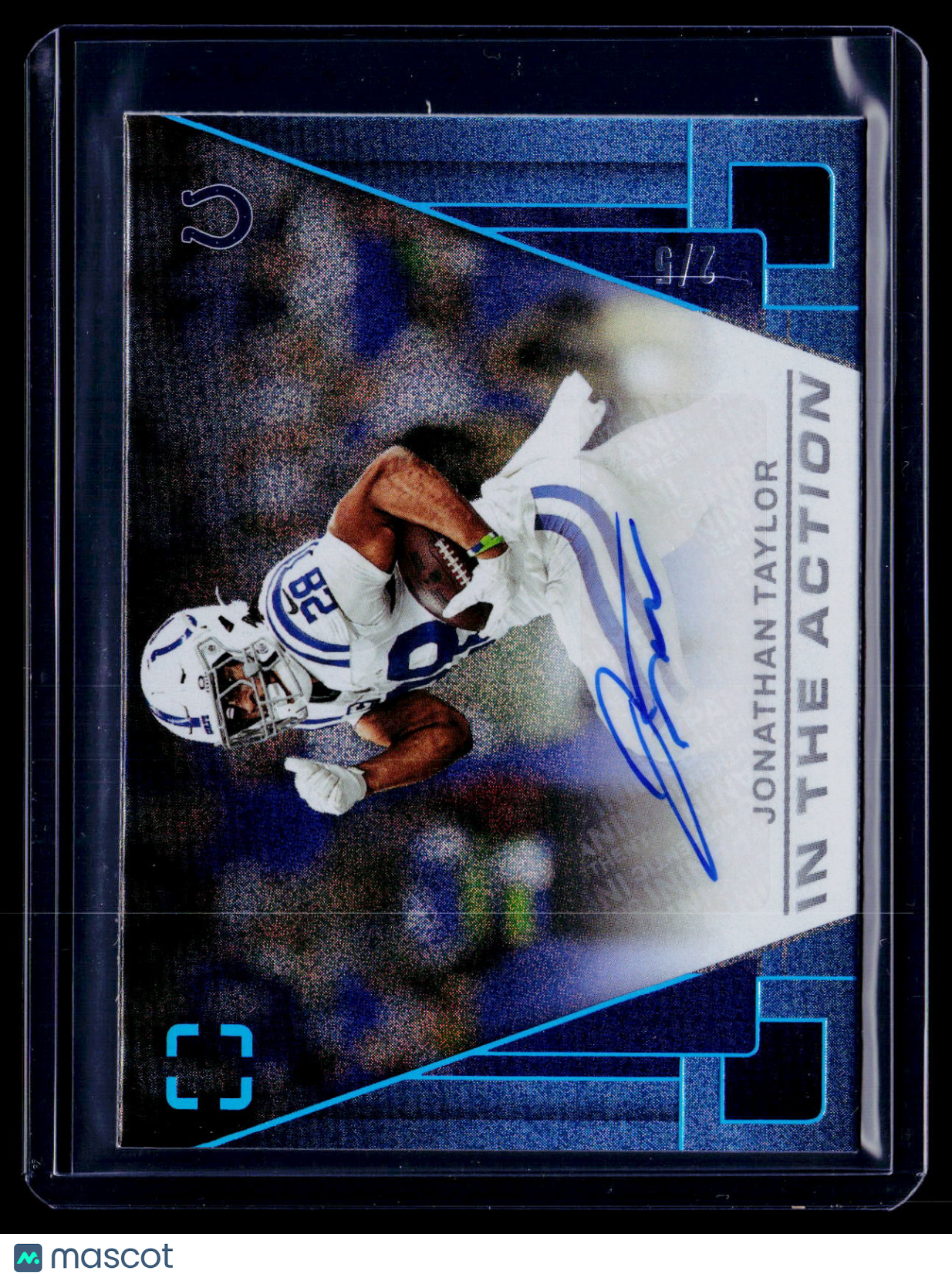 2025 Photogenic Jonathan Taylor In The Action Auto 2/5