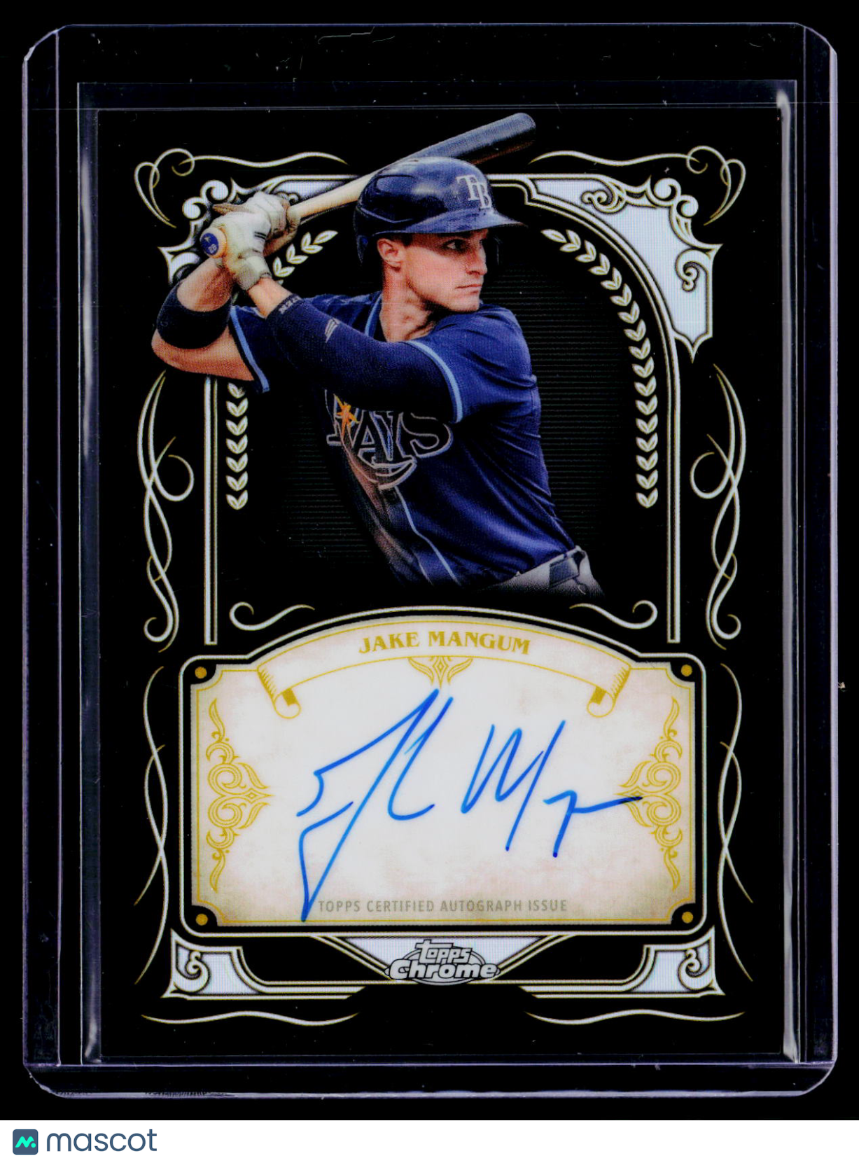 2026 Topps Chrome Jake Mangum Ink Strokes Auto