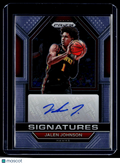 2022 Prizm Jalen Johnson Signatures Auto