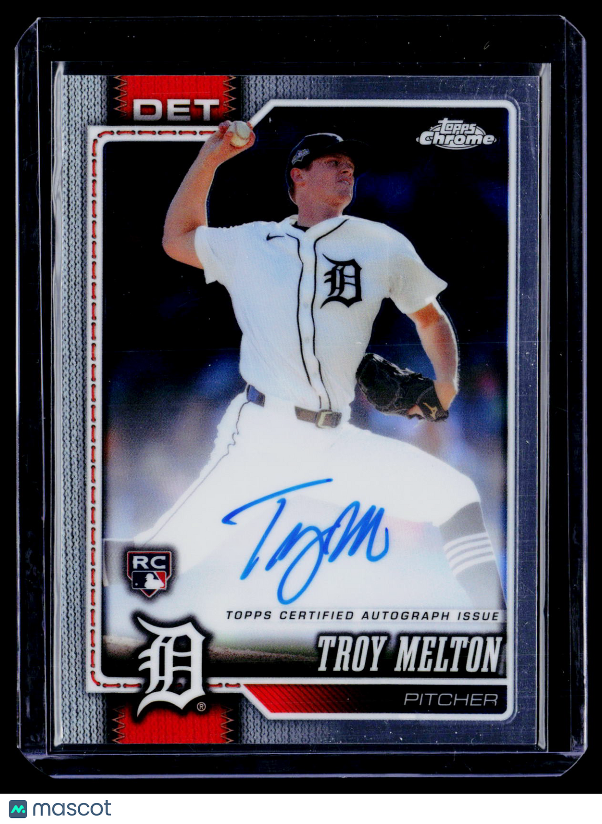 2026 Topps Chrome Troy Melton Rookie Auto RC
