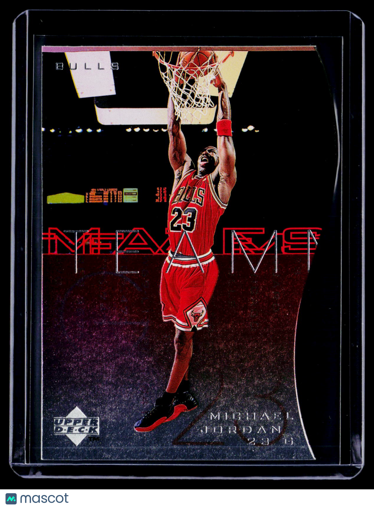 1997 Upper Deck Michael Jordan Teammates Die Cut