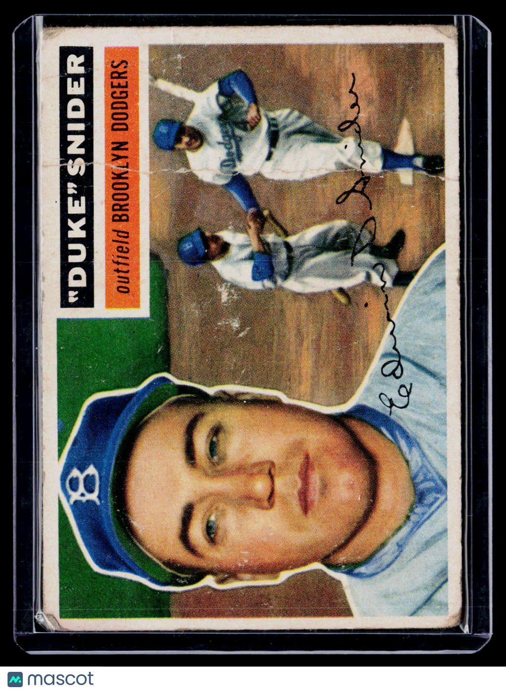 1956 Topps Duke Snider 150 Poor Condition