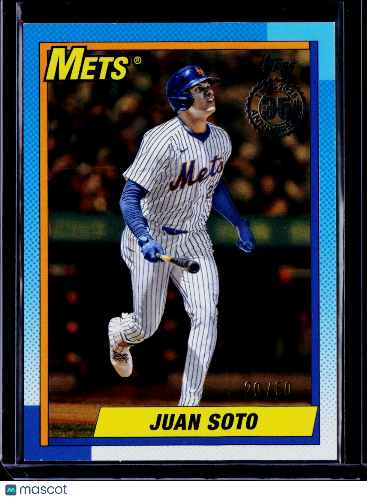 2025 Topps Update Juan Soto 1990 Gold 20/50