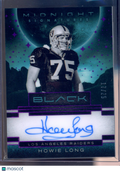 2025 Black Howie Long Midnight Signatures 17/25