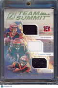 2021 Zenith Joe Burrow JaMarr Chase Tee Higgins Team Summit 059/149