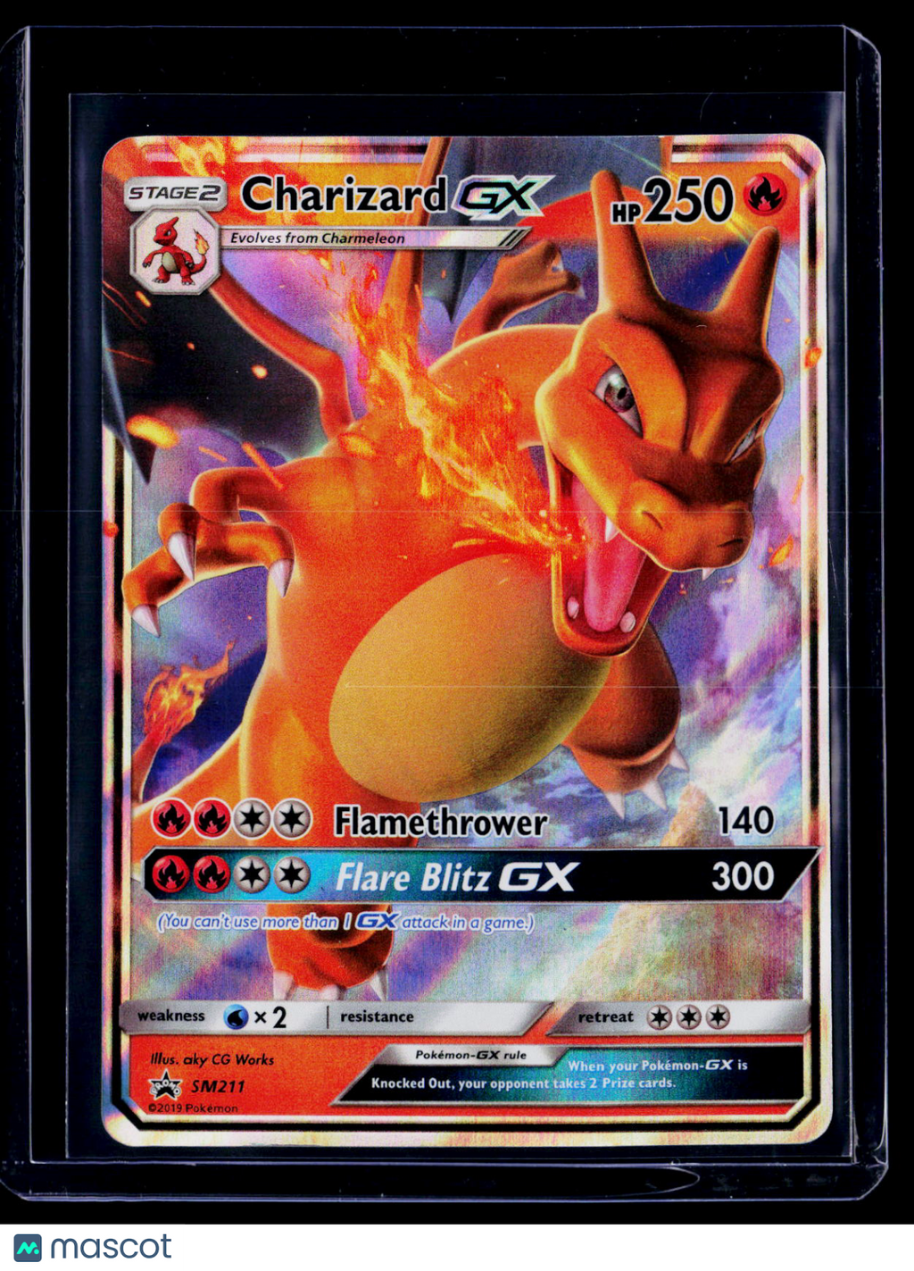 Pokemon Charizard GX SM211 Promo