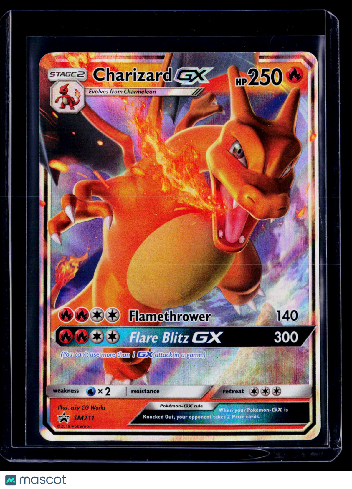 Pokemon Charizard GX SM211 Promo