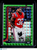 2025 Topps Chrome TreVeyon Henderson Rookie Green Geometric Image Variation 87/99 RC