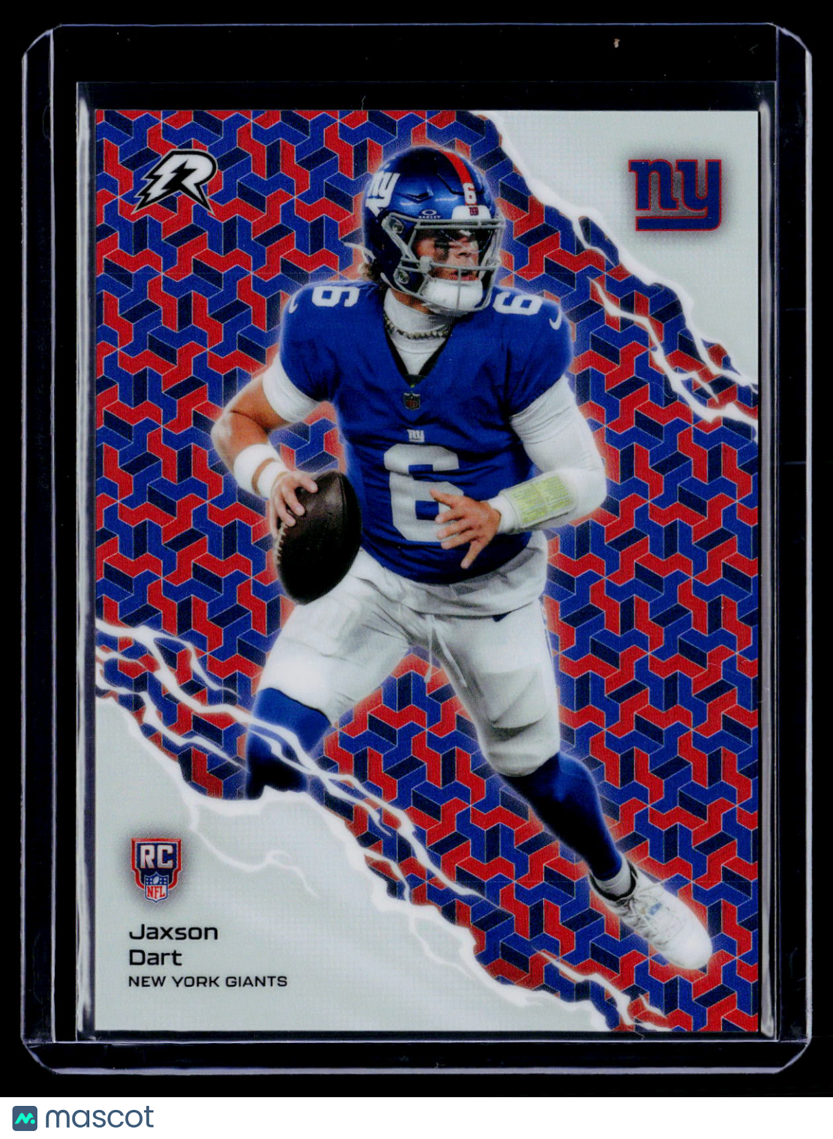 2025 Topps Resurgence Jaxson Dart Rookie Perfect Fits Case Hit RC