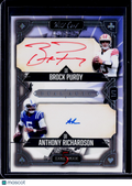 2024 Wild Card Brock Purdy Anthony Richardson Dual Auto 1/1 RC