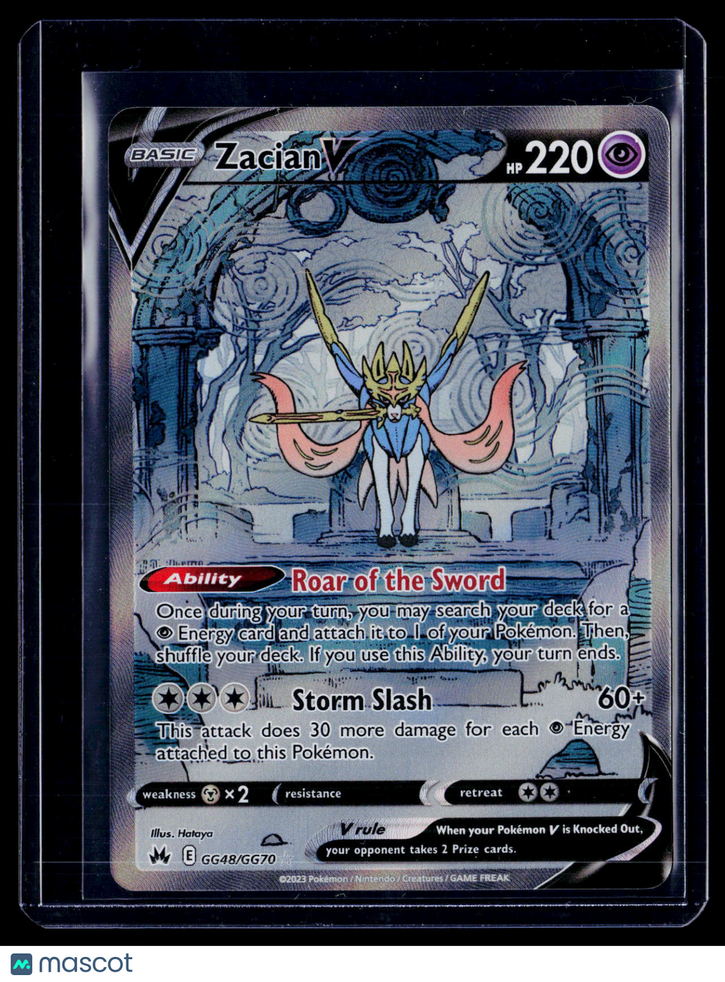 Pokemon Zacian V GG48 GG70