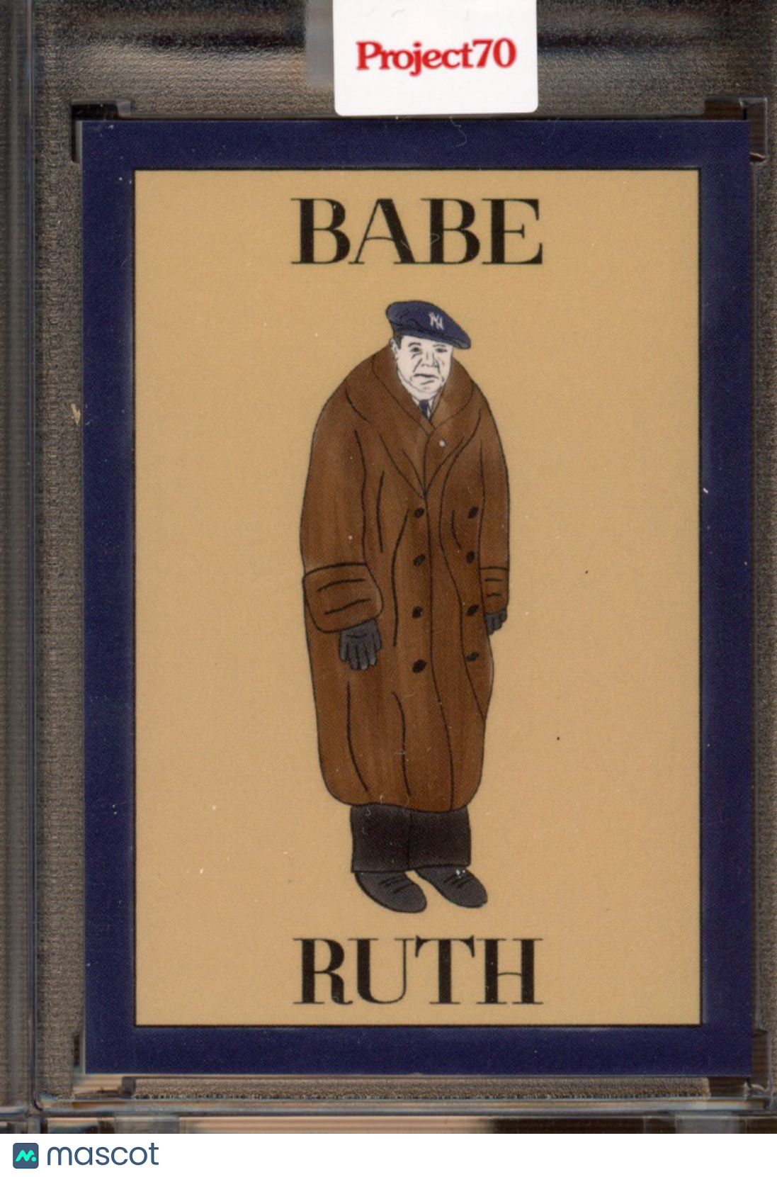 2021 Topps Project 70 Babe Ruth Oldmanalan 786
