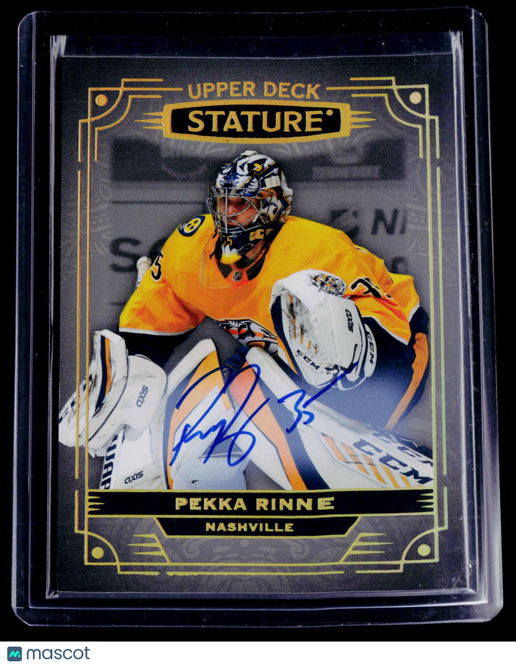 2022-23 Upper Deck Stature Pekka Rinne Auto