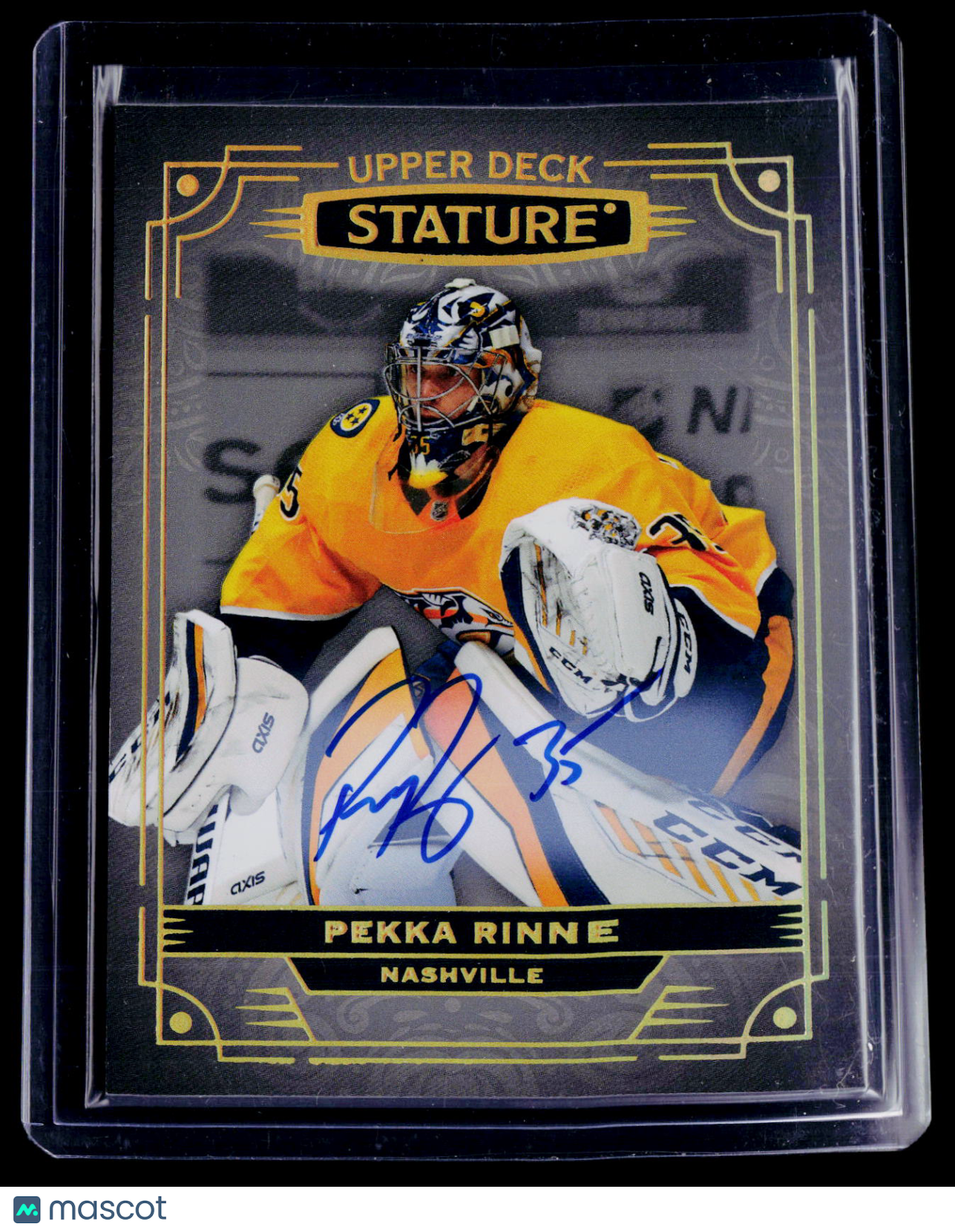 2022-23 Upper Deck Stature Pekka Rinne Auto