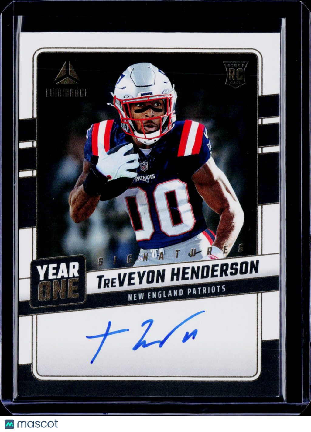 2025 Panini Luminance TreVeyon Henderson Rookie Year One Auto RC