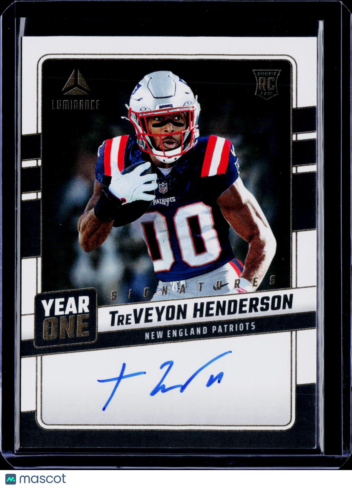 2025 Panini Luminance TreVeyon Henderson Rookie Year One Auto RC
