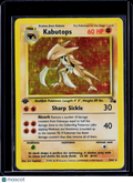 Kabutops 1st Edition Holo 9/62