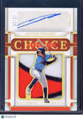 2023 National Treasures Jackson Holliday Ecklar's Choice Patch Auto 05/25