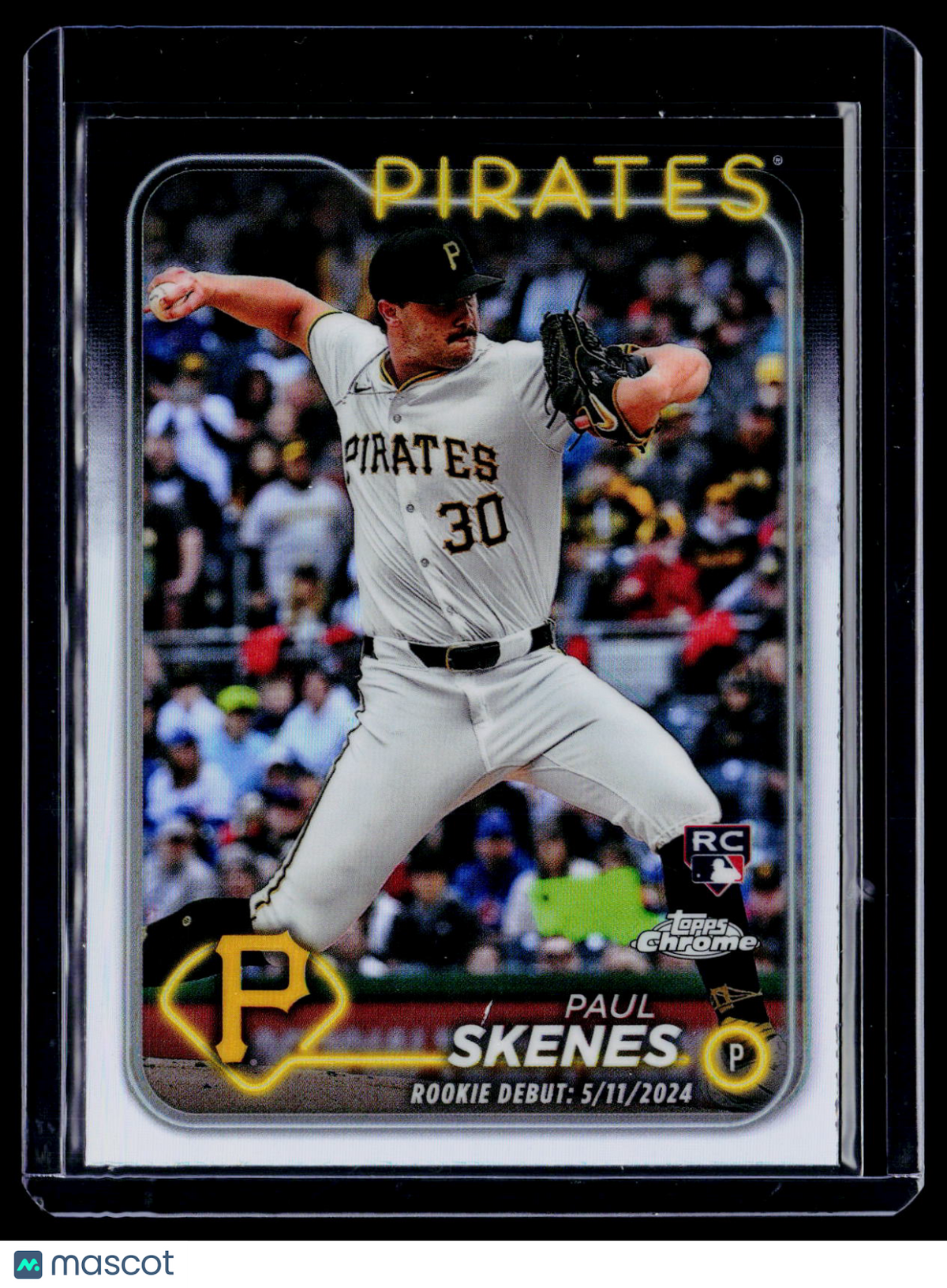 2024 Topps Chrome Update Paul Skenes Rookie Refractor RC