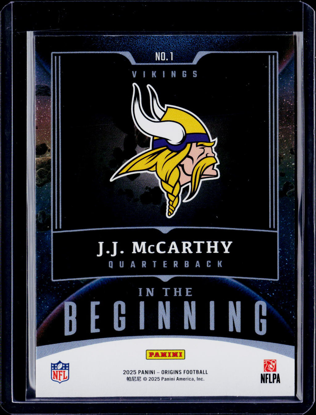 2025 Origins JJ McCarthy In The Beginning RC