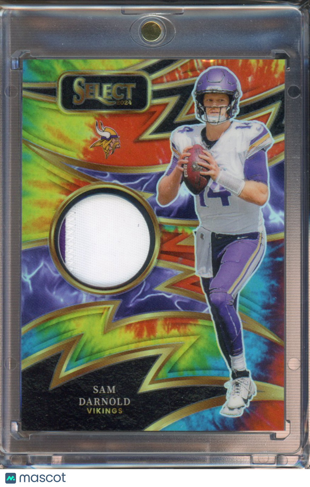2024 Select Sam Darnold Sparks Patch Tie Dye 08/25