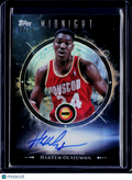 2025 Topps Midnight Hakeem Olajuwon Midnight Oil Auto 23/25