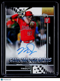 2026 Topps Chrome Mike Trout Gold Chromographs Auto 24/50