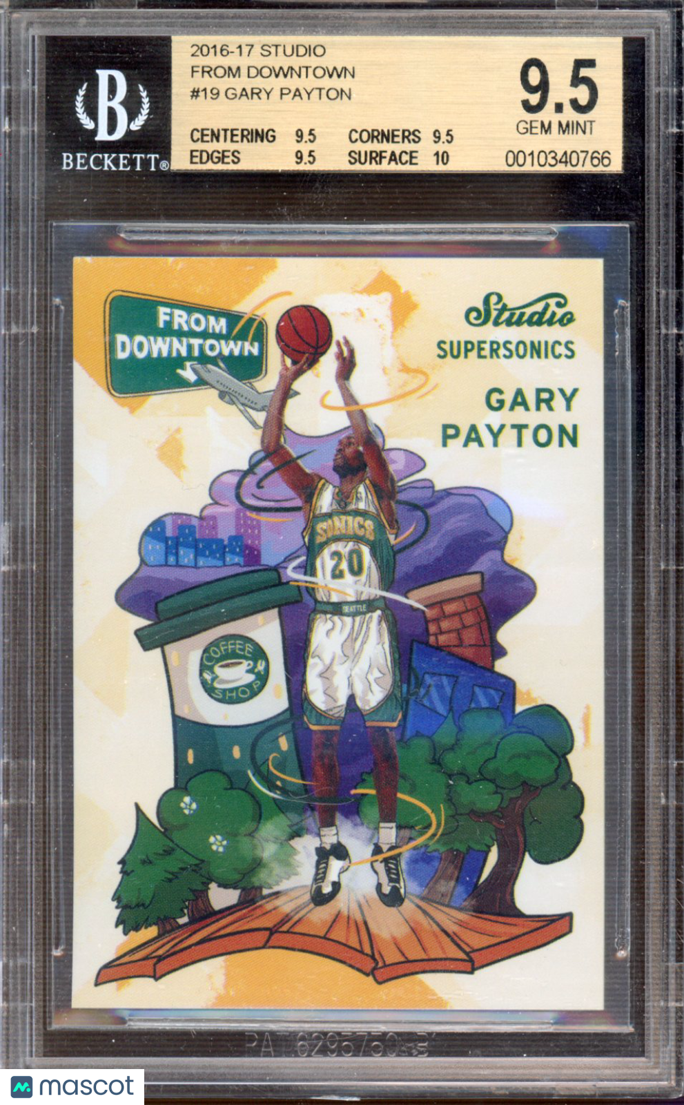 2016-17 Studio Gary Payton Downtown BGS 9.5