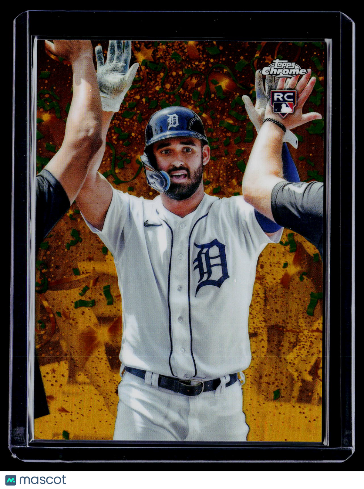 2023 Topps Chrome Update Riley Greene Rookie Gold Celebracion 40/50 RC