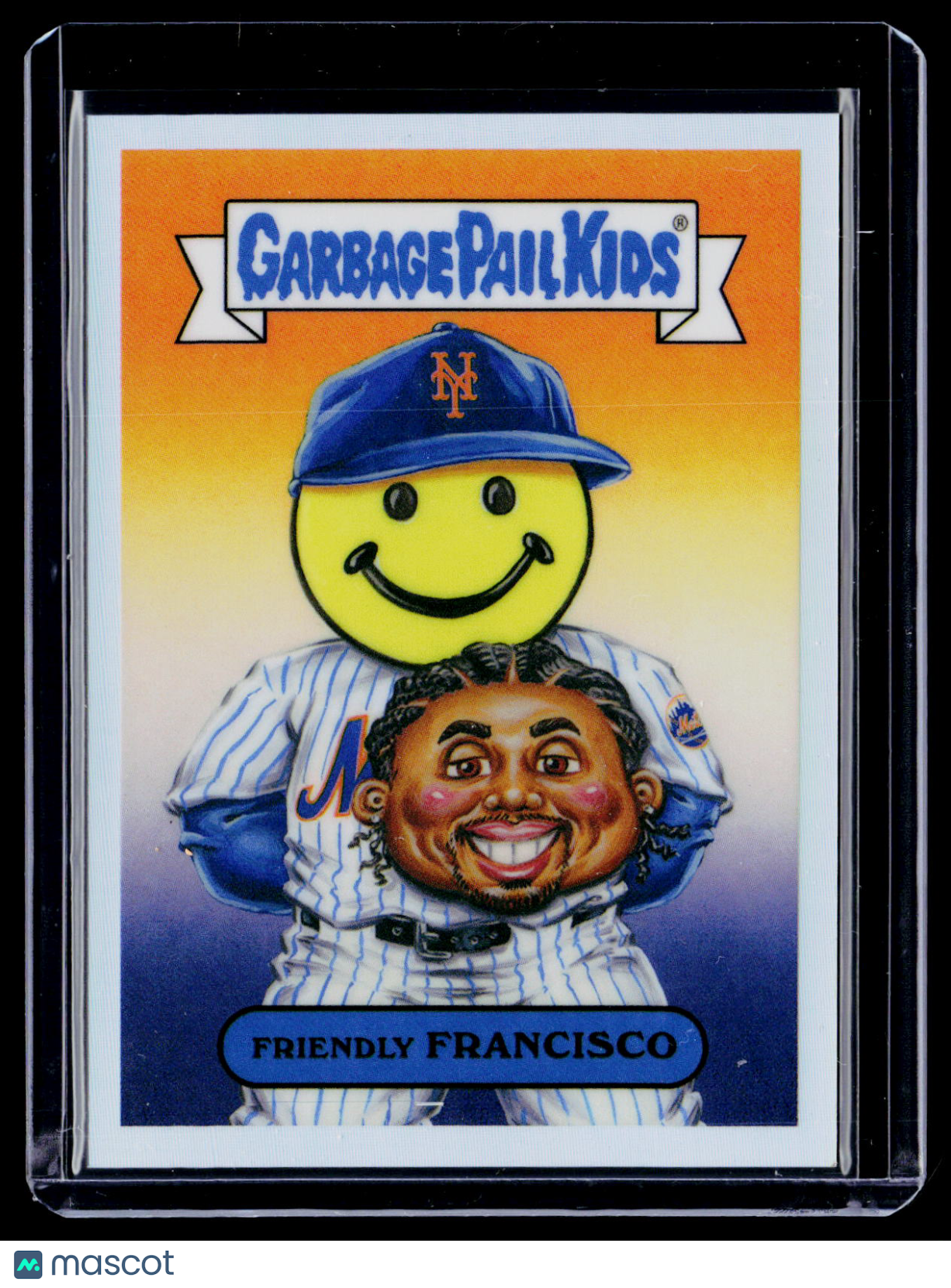 2025 Bowman Chrome Francisco Lindor Garbage Pail Kids SSP