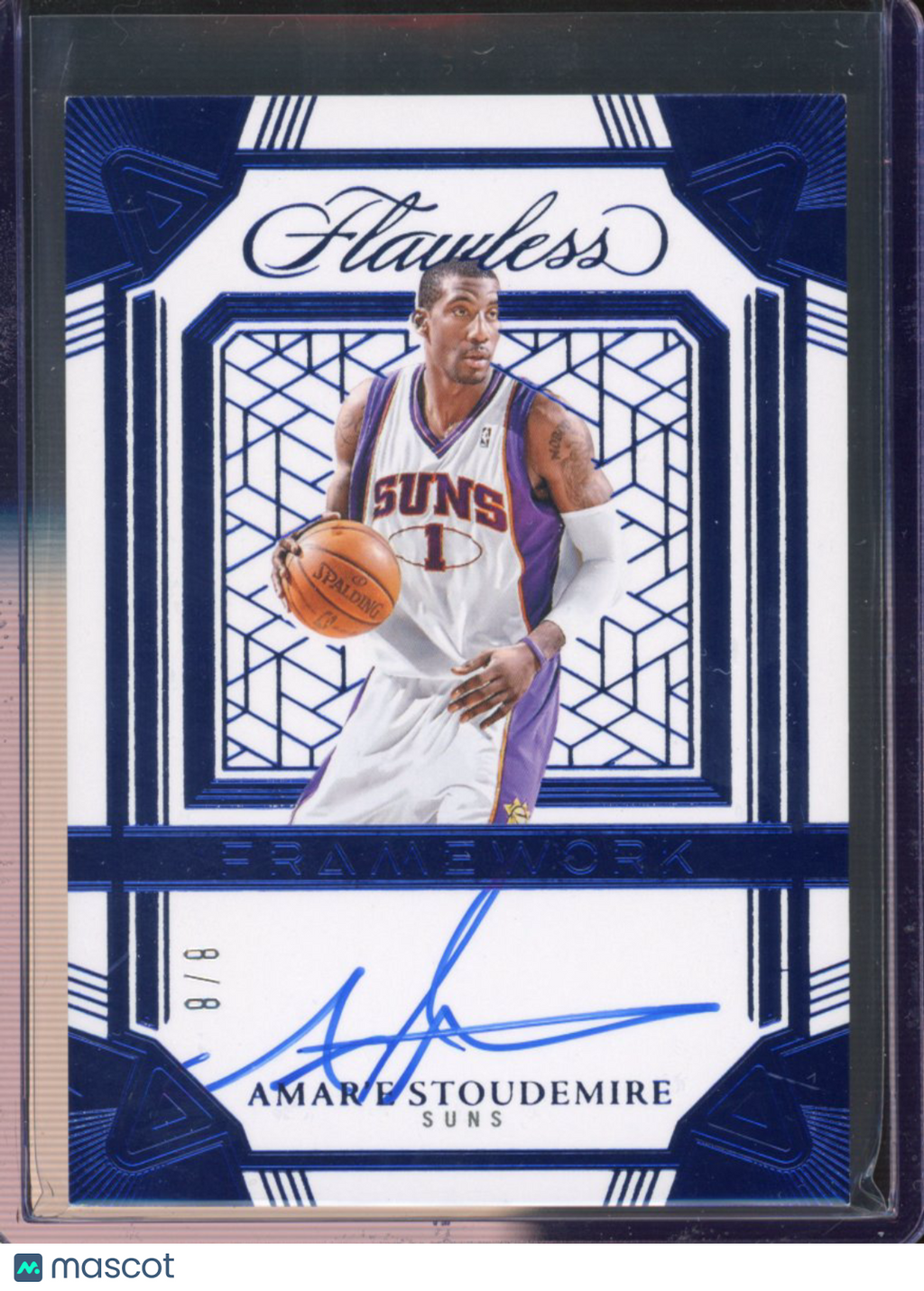 2024 Flawless Amar'e Stoudemire Auto Blue 8/8