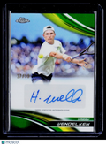 2025 Topps Chrome Harry Wendelken Green Refractor Auto 37/99