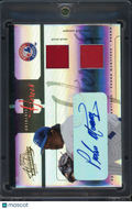 2005 Playoff Absolute Memorabilia Pedro Martinez Absolute Heroes Patch Auto 3/5