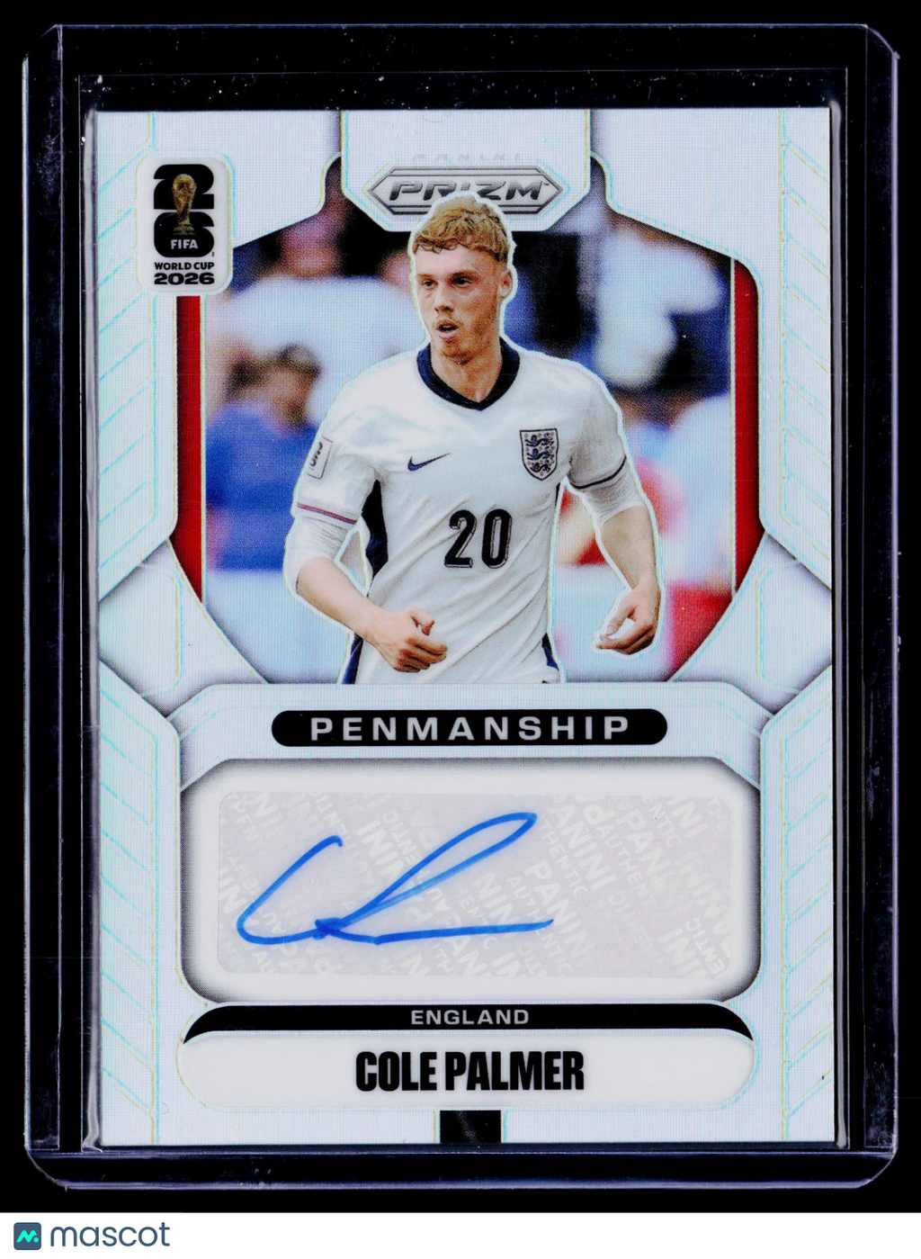 2026 Prizm World Cup Cole Palmer Silver Penmanship Auto 69/75