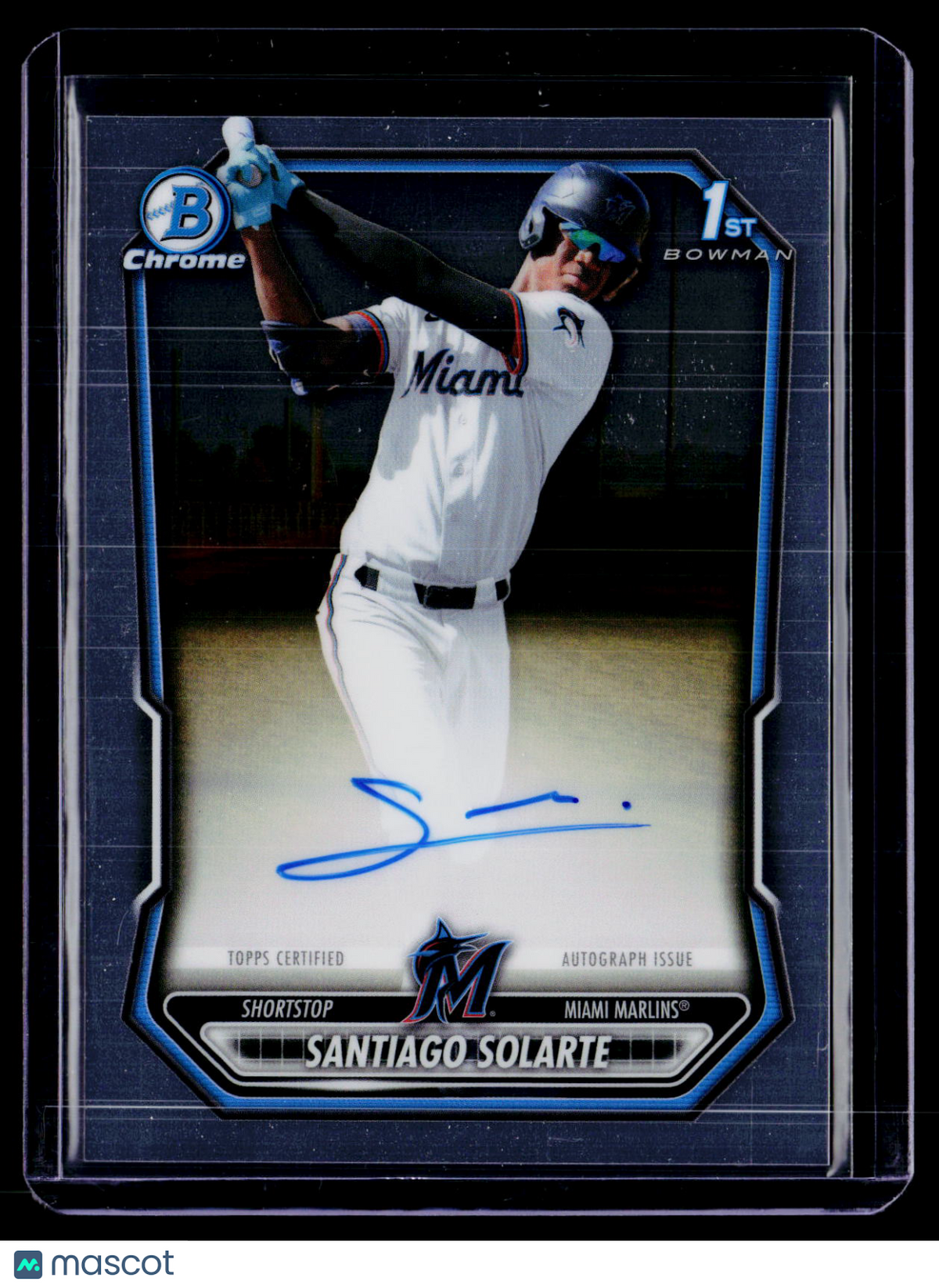 2026 Bowman Chrome Santiago Solarte First Bowman Auto