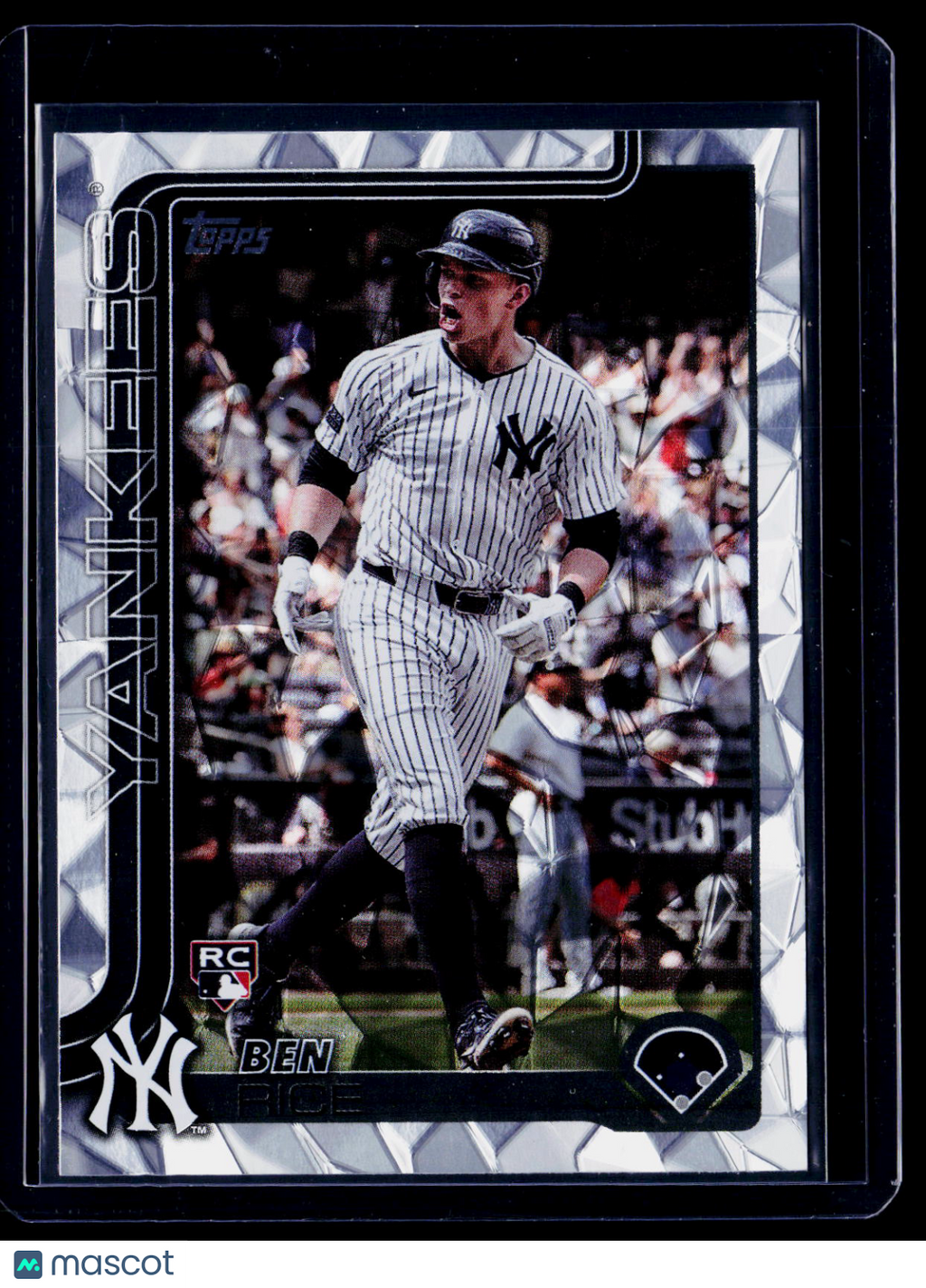 2025 Topps Series 1 Ben Rice Rookie Ice RC