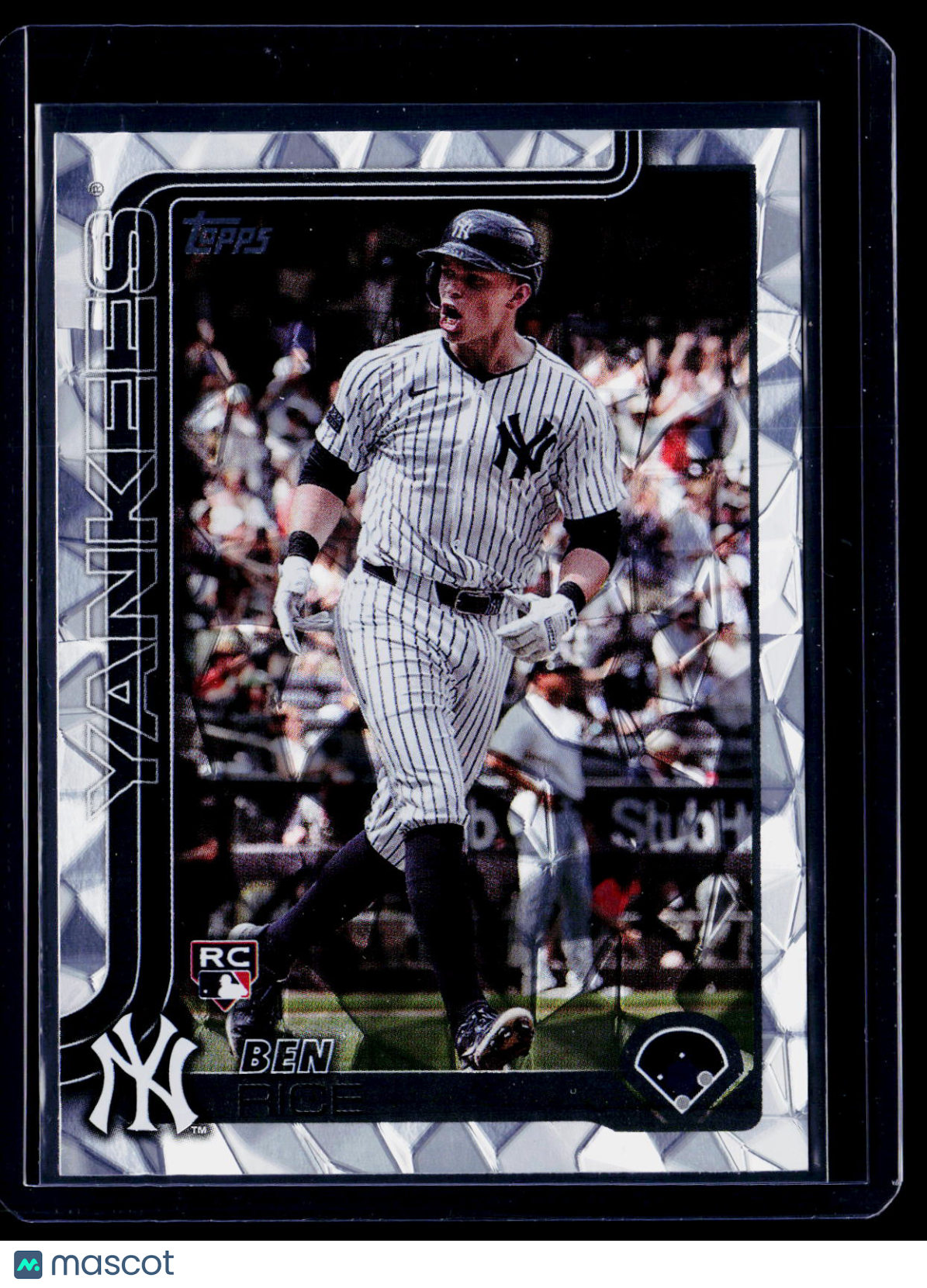 2025 Topps Series 1 Ben Rice Rookie Ice RC