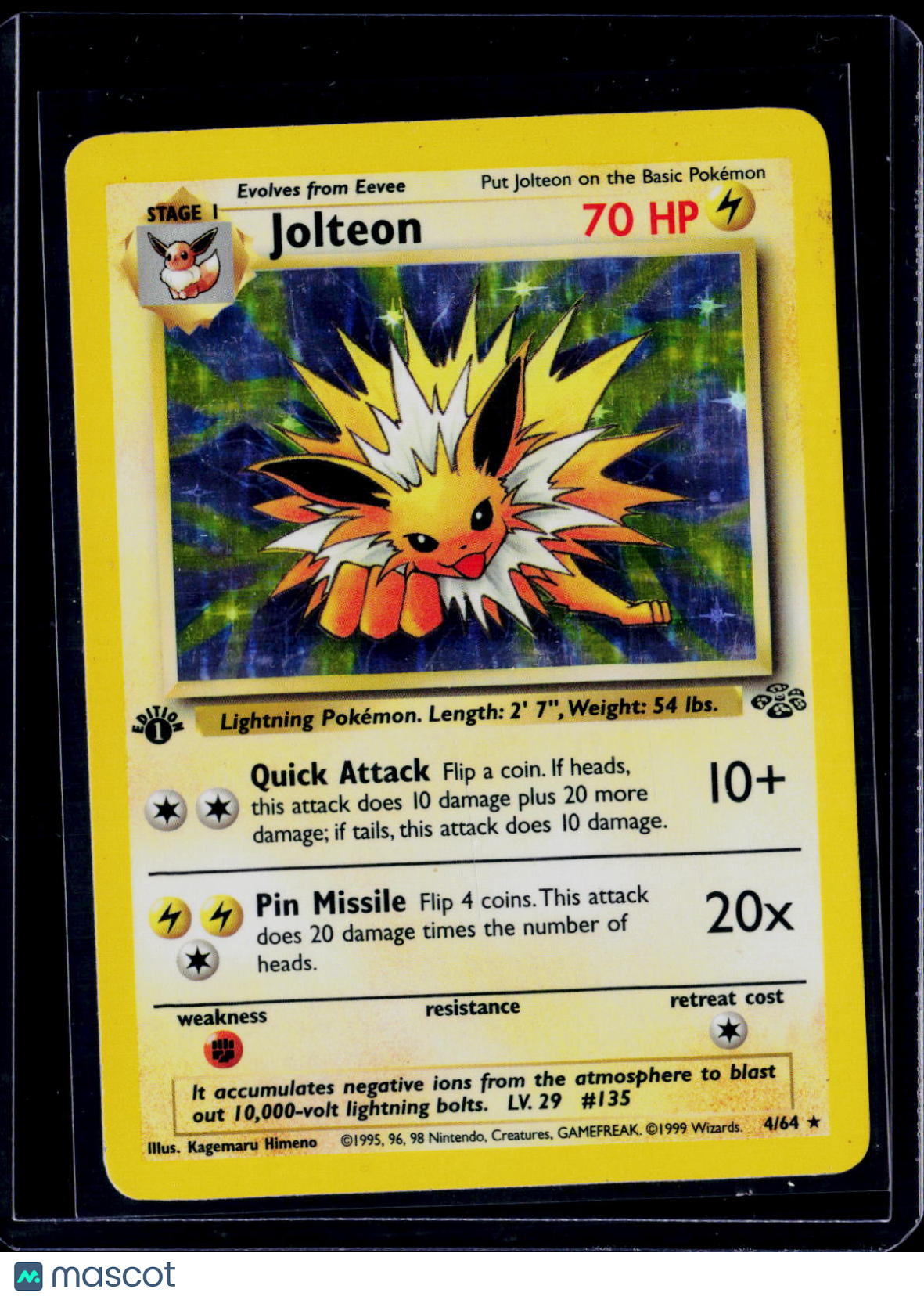 Pokemon Jolteon 4 64
