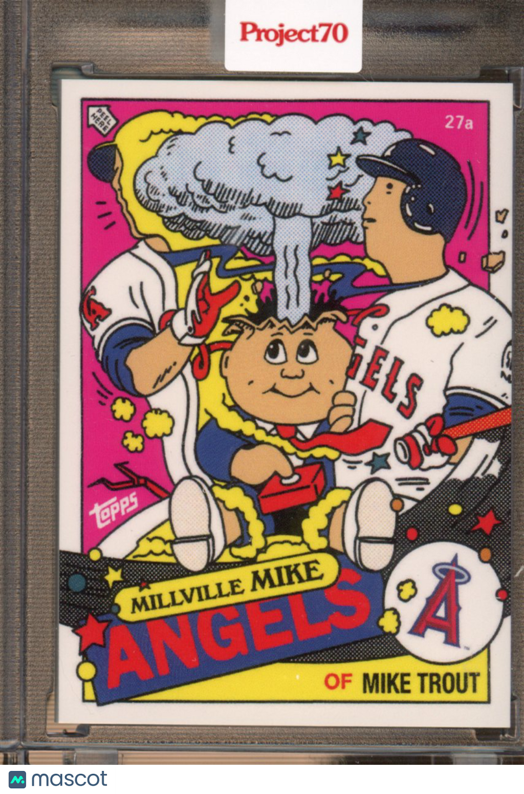 2021 Topps Project 70 Mike Trout Ermsy 357
