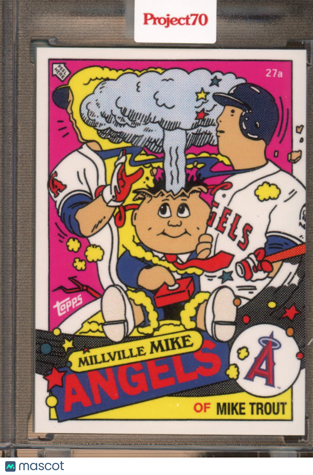 2021 Topps Project 70 Mike Trout Ermsy 357